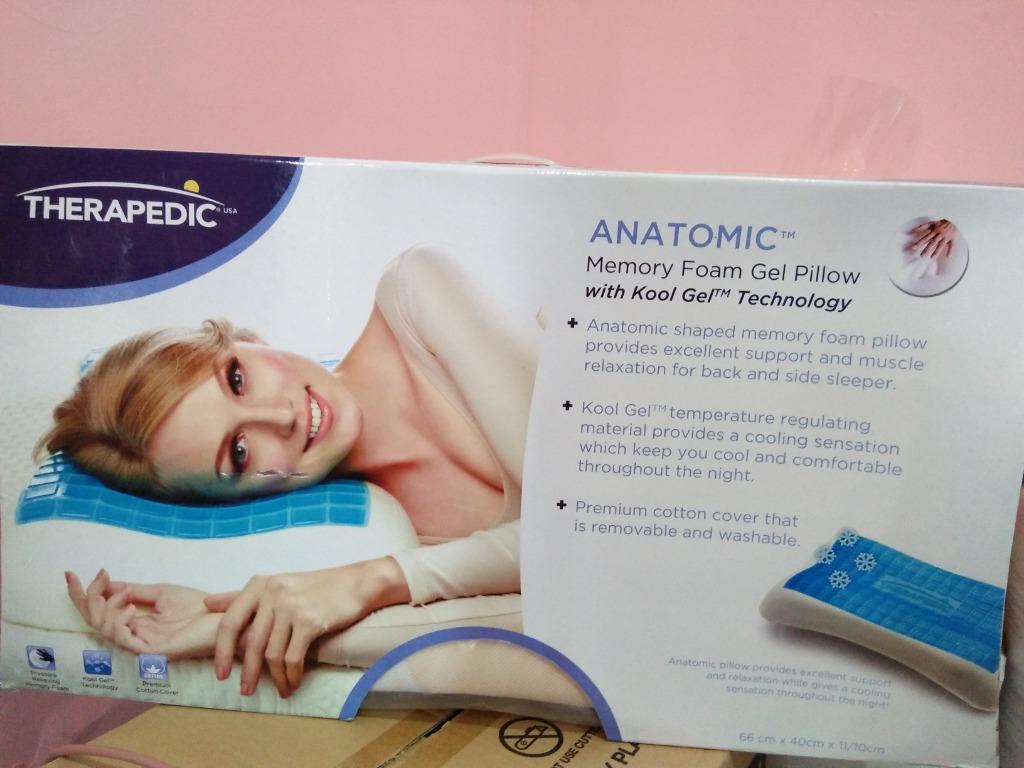 Therapedic gel pillow deals