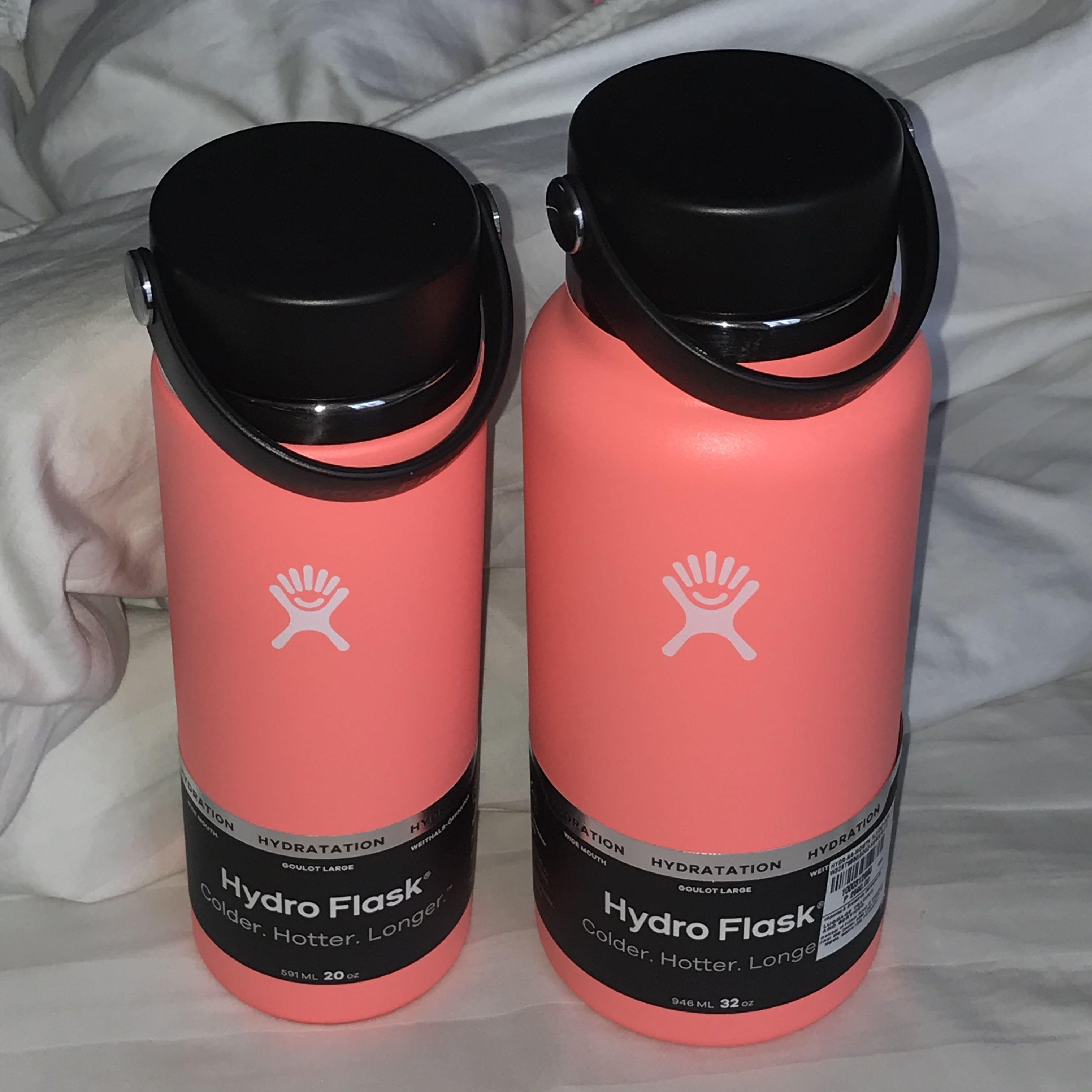 Pink neon deals orange hydro flask