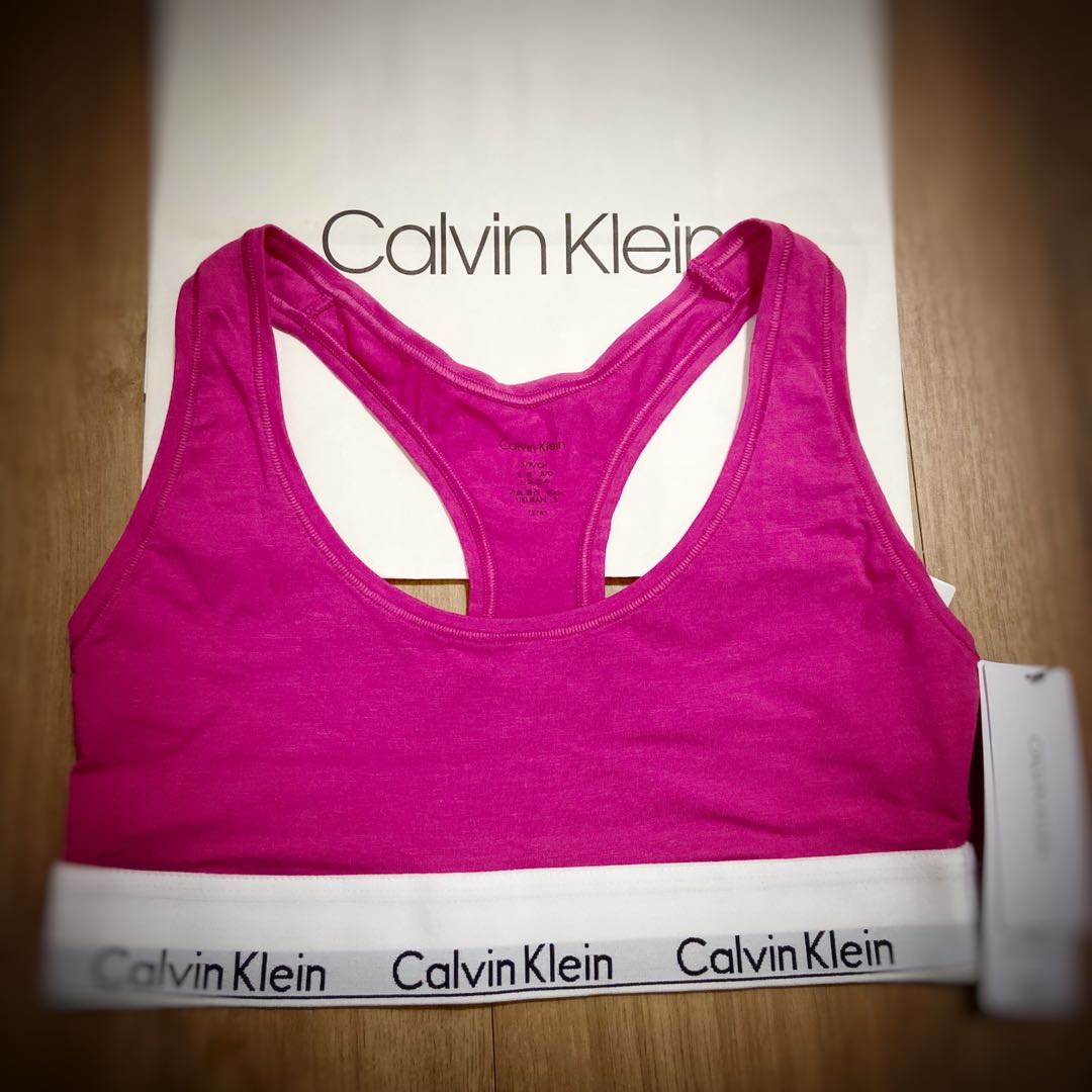 ladies calvin klein bralette