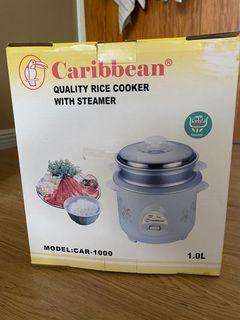Caribbean Rice Cooker with Steamer