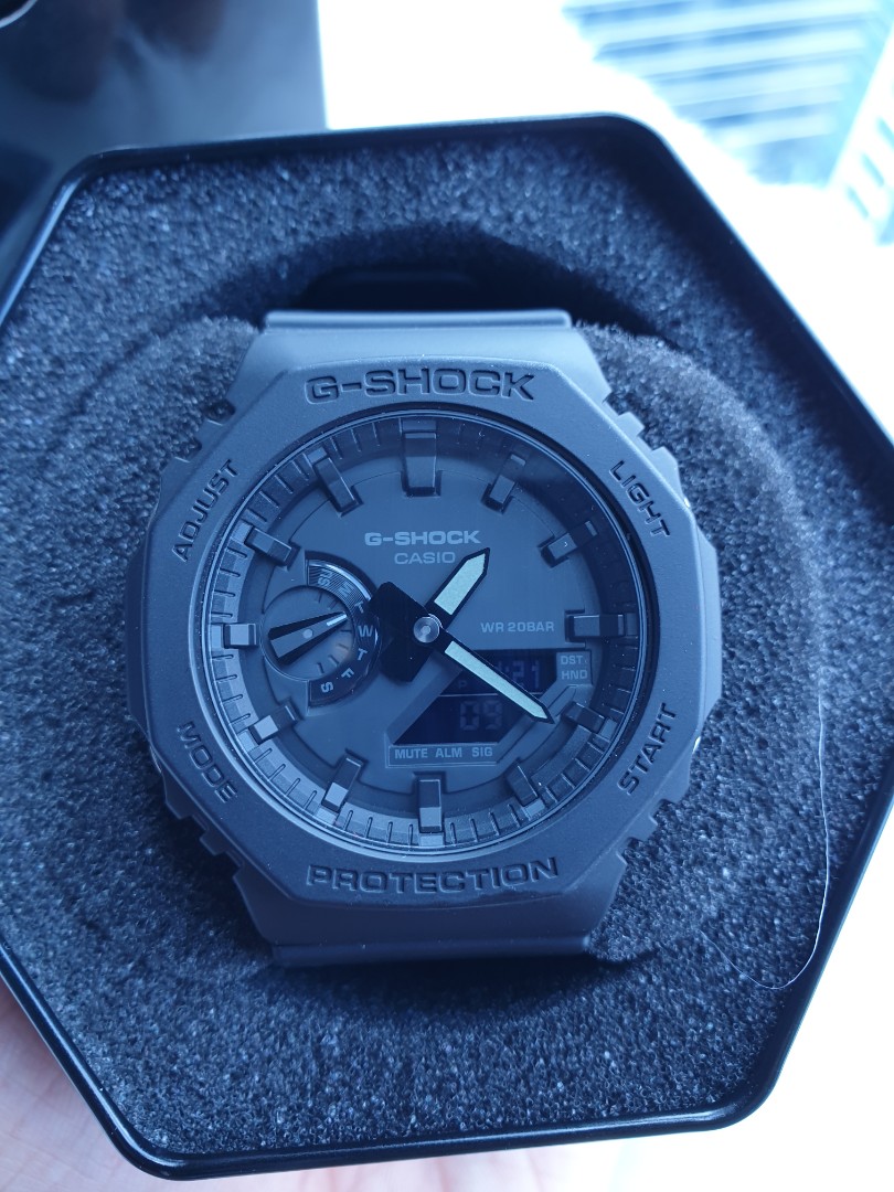 Casio G Shock Ga 2100 Casioak Men S Fashion Watches On Carousell