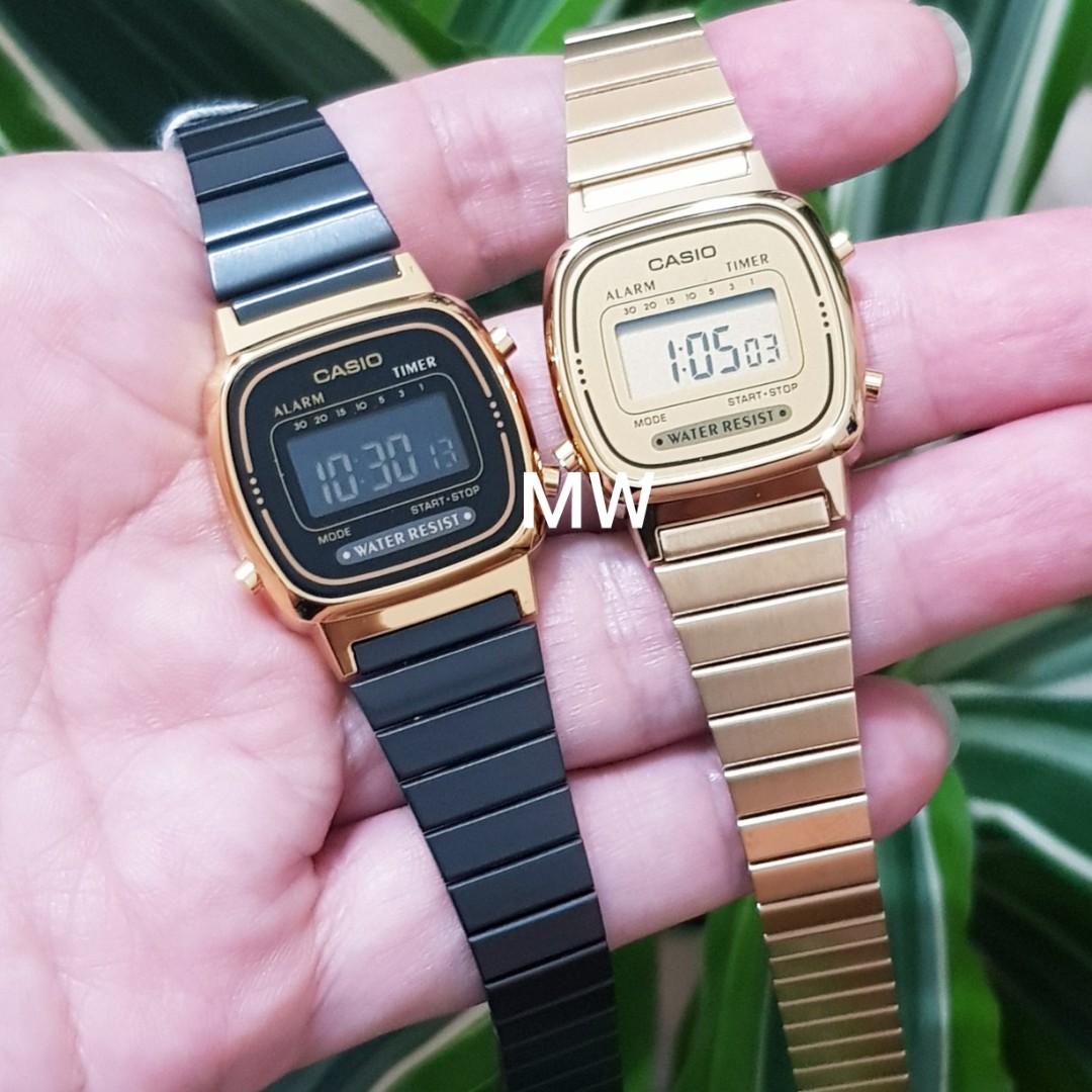 Casio ladies mini face la670 la670wga la670wgeb ladies watch