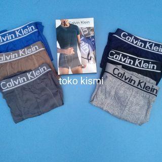 Celana dalem  pria paket 3 pcs/boxer sisa export