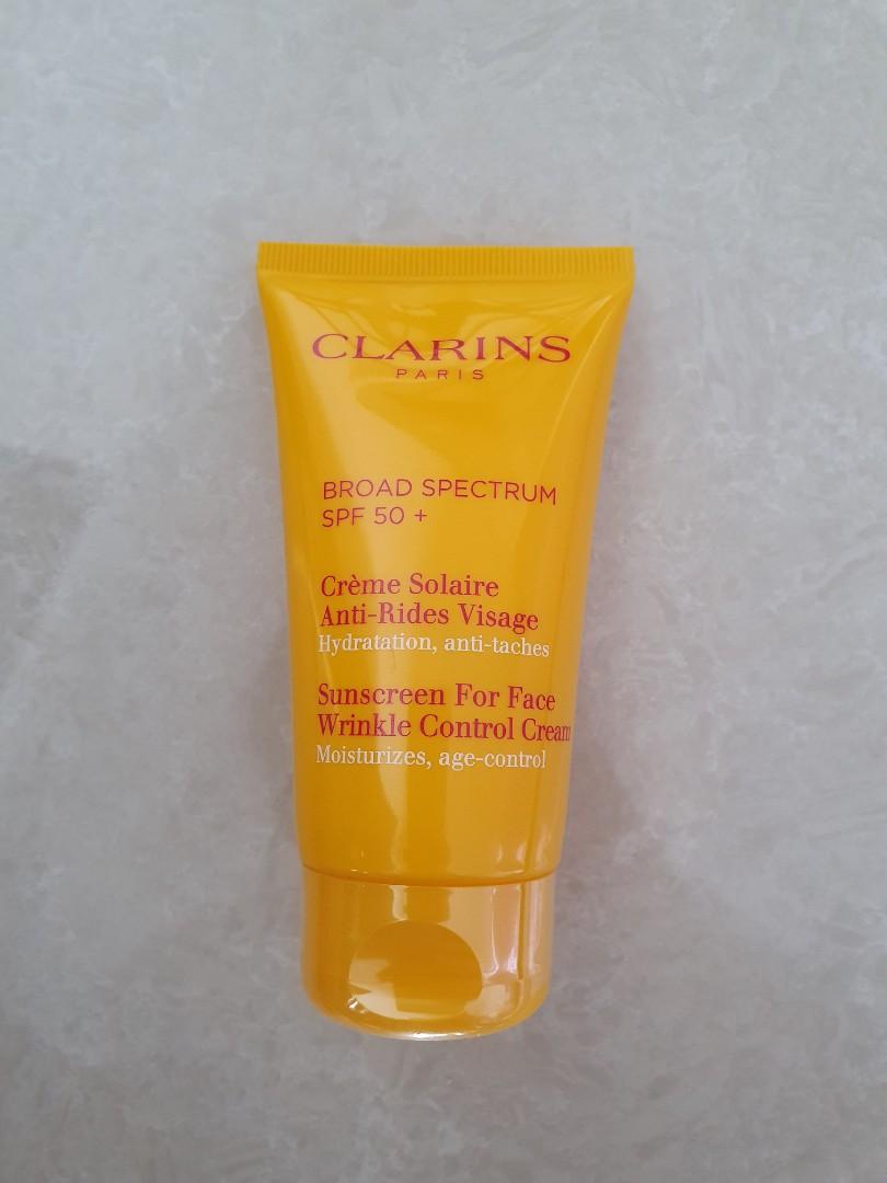 clarins sun wrinkle control cream spf 50