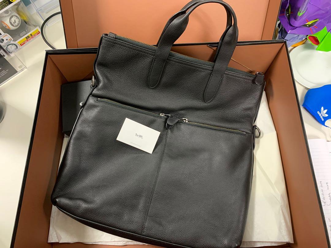 coach metropolitan utility tote