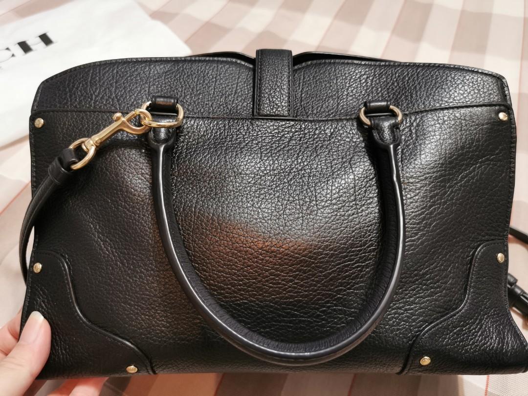 Coach grain deals mercer satchel