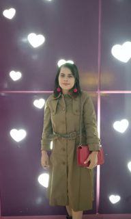 Coat coklat cantik
