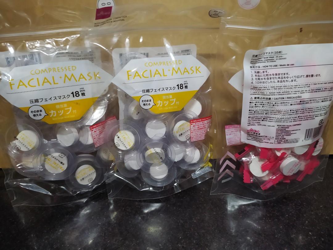 Compressed Facial Mask (Category: Face Care) located in Bacoor. Submitted by anag729 (Listing ID 1033903862, Image 2). Description: COMPRESSED FACIAL + MASK 35pcs ✅convenient ✅fluffy ✅easy to use How to use: 1. Wash your face 2. Apply enough lotion (toner or serum) to the mask for it to swell up 3. Open the wet mask carefully and place it over your face. 4. Wait about 10 minutes, then remove the mask.shipping.