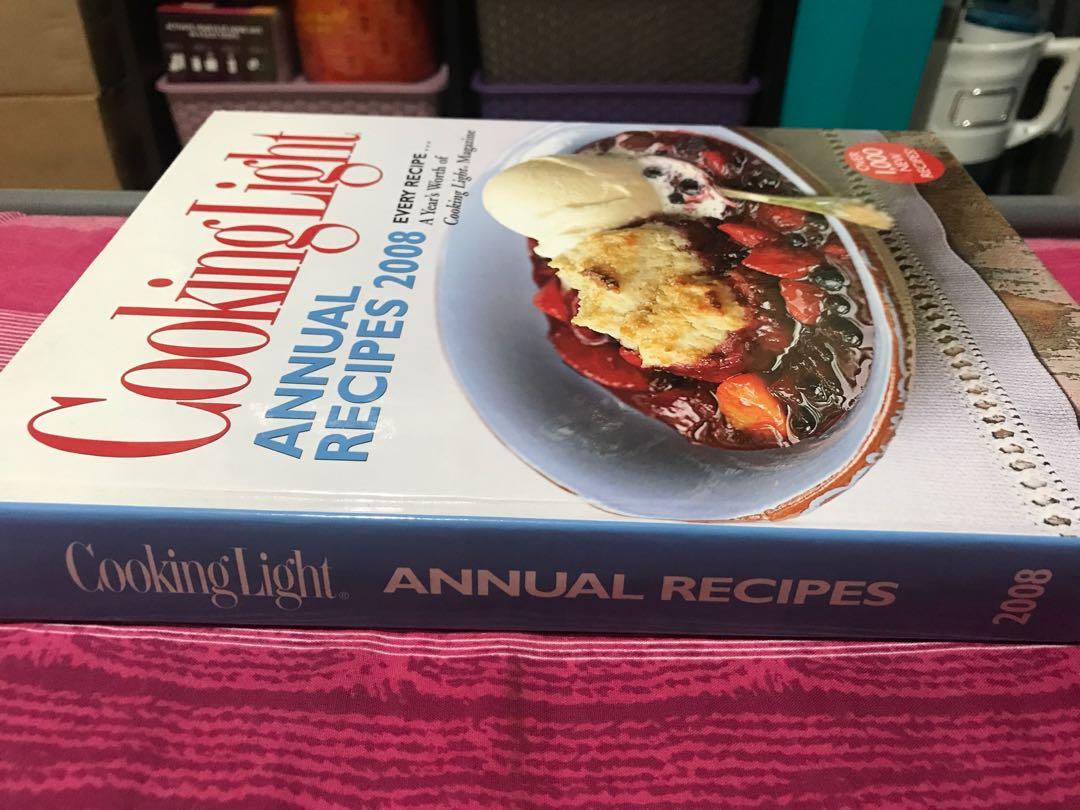 Cookbook (Category: Magazines) located in Makati City. Submitted by bwsventures (Listing ID 1033899759, Image 3). Description: Cooking Light Annual Recipes 2008 Cookbook • Hardbound • Cooking Light Magazine Cookbook Series • Cook healthy meals for your family, friends, and loved ones.