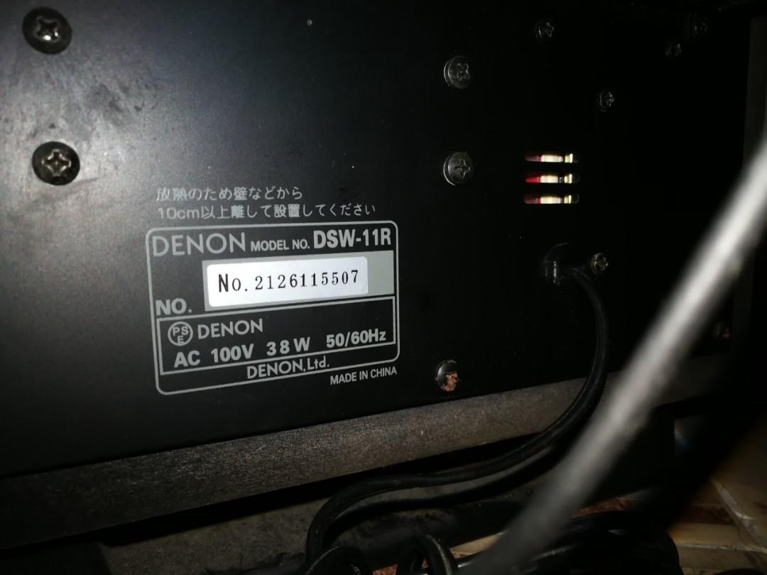 Denon Active Subwoofer, Audio, Soundbars, Speakers & Amplifiers on