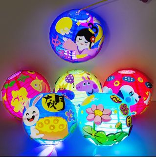 Diy Mid Autumn Mooncake Festival Lanterns For Children Everything Else On Carousell