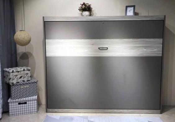 Free Mattress Space Saving Queen Wall Bed Exclude Installation Furniture Beds Mattresses On Carousell