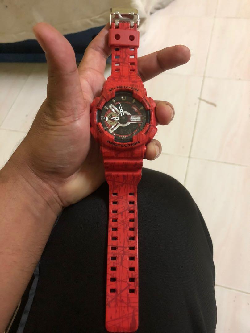 G Shock Ga110sl Men s Fashion Watches Accessories Watches on Carousell