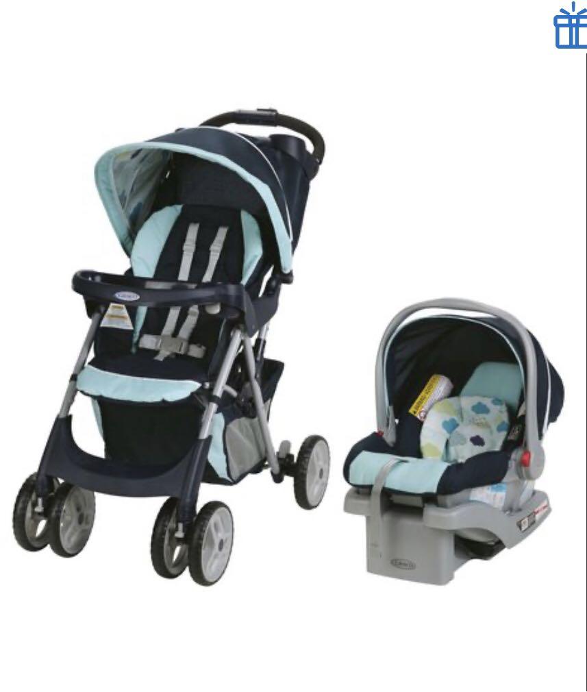 Graco Comfy Cruiser Travel System with SnugRide 30 Infant Car Seat