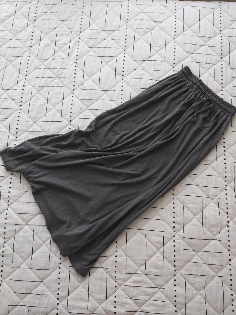 long black skirt jersey