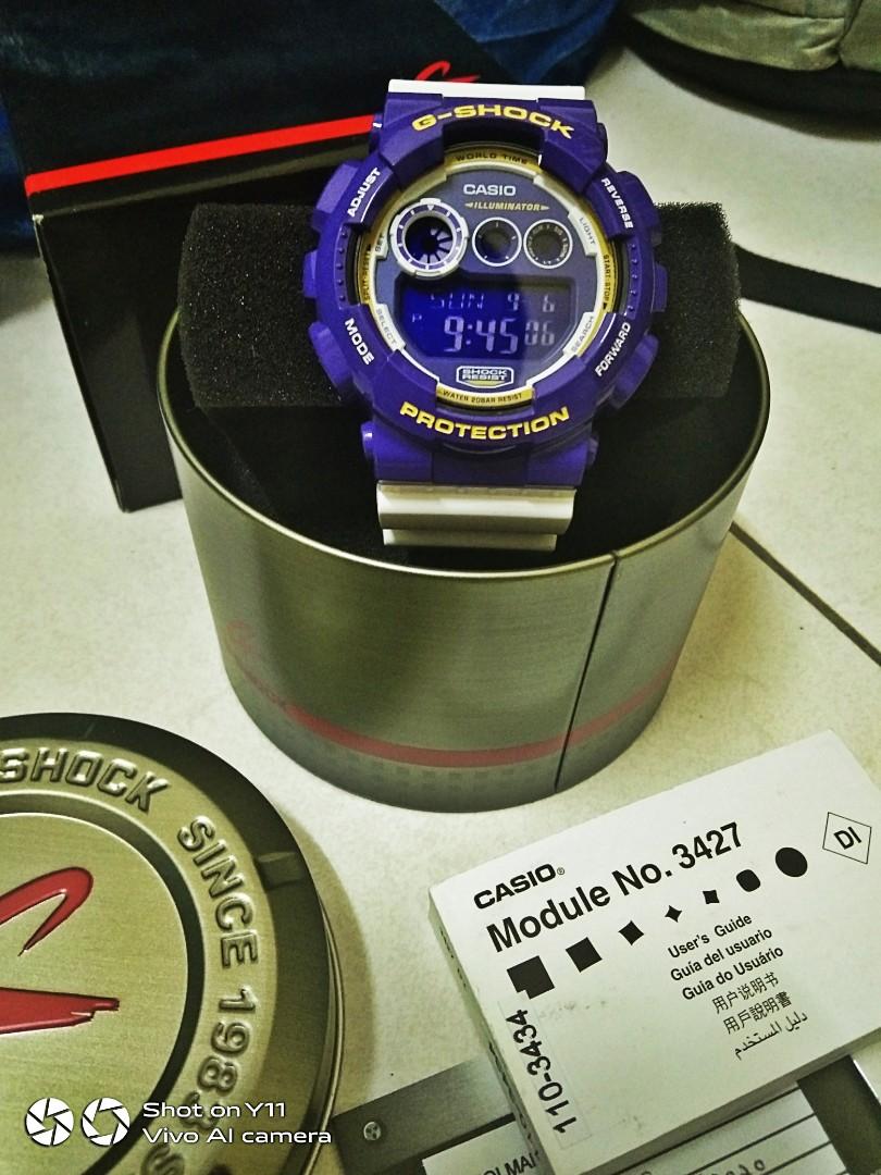 G shock GD120SC box manual book card warranty GA110 GD120 GD100