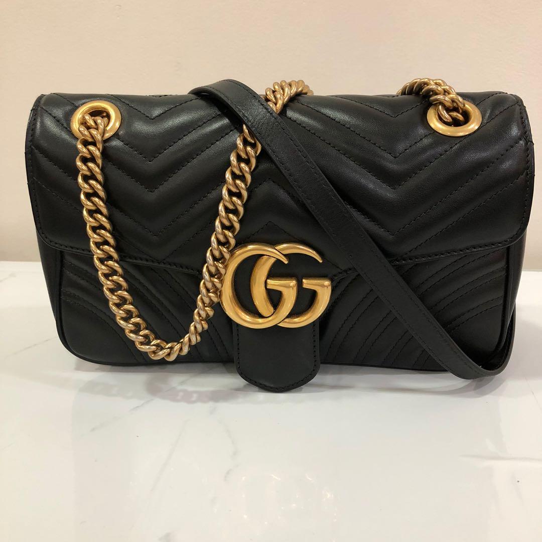 Gucci Marmount 26mm, Luxury, Bags \u0026 Wallets on Carousell