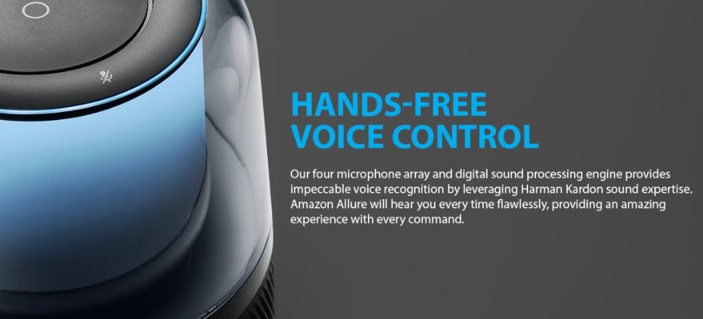 Harman Kardon Allure Voice-Activated Home Speaker with Alexa