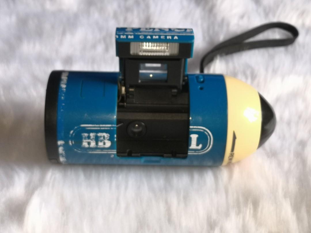 hb-pencil 35mm film camera (Category: Cameras) located in Manila. Submitted by ultimogizmos (Listing ID 1033972886, Image 1). Description: hb-pencil 35mm film camera focuss free working flash ladt price no swap.
