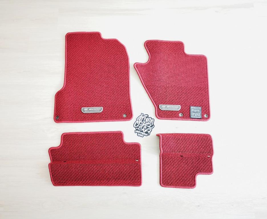 Honda S2000 20th Anniversary Extended Floor Mats, Car Accessories