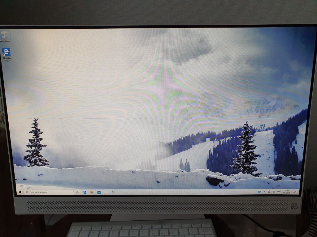 Hp All In One Touch Screen 24 Desktop Pc Computer Electronics Computers Desktops On Carousell