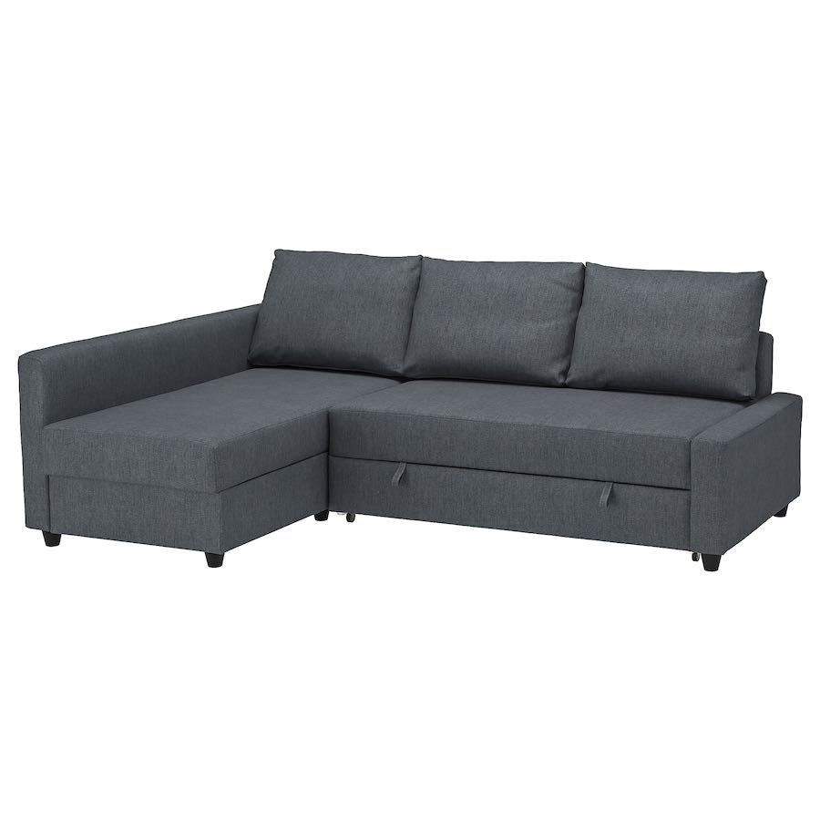 Ikea Friheten Sofa Bed Storage Dark Grey Home Furniture Furniture On Carousell
