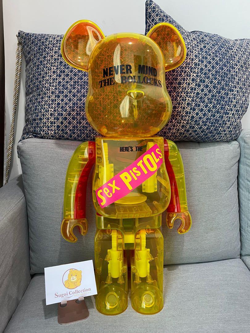 BE@RBRICK Sex Pistols Clear Ver.100％ & 400％