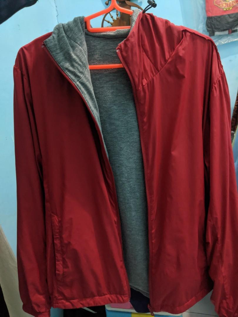 Jaket parka top reversible