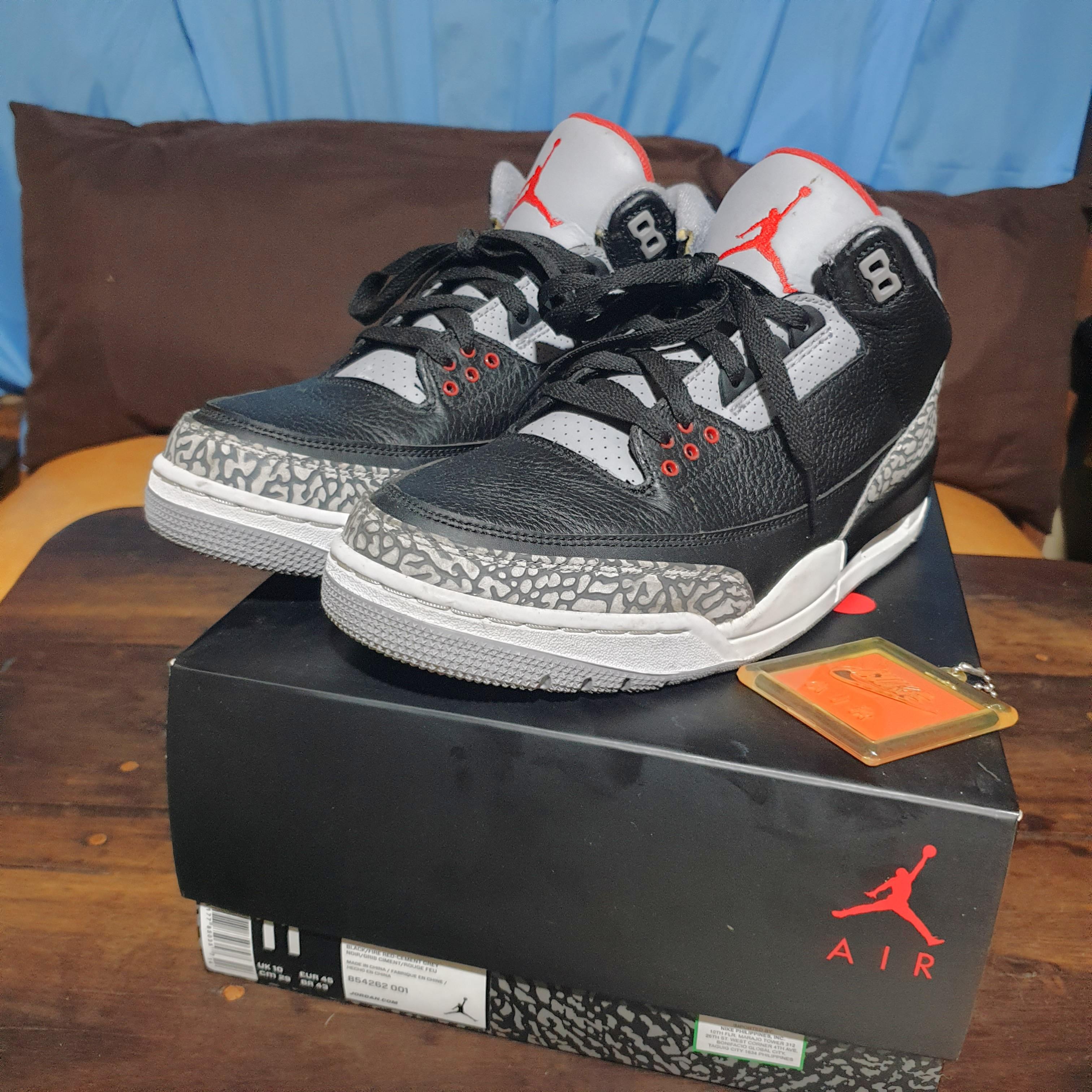 Jordan 3 black cement philippines outlet