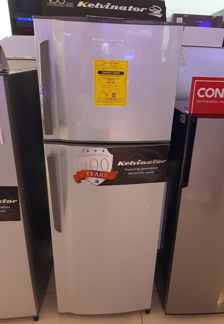 Kelvinator Two Door Refrigerator 7 5cuft Tv Home Appliances Kitchen Appliances Refrigerators And Freezers On Carousell