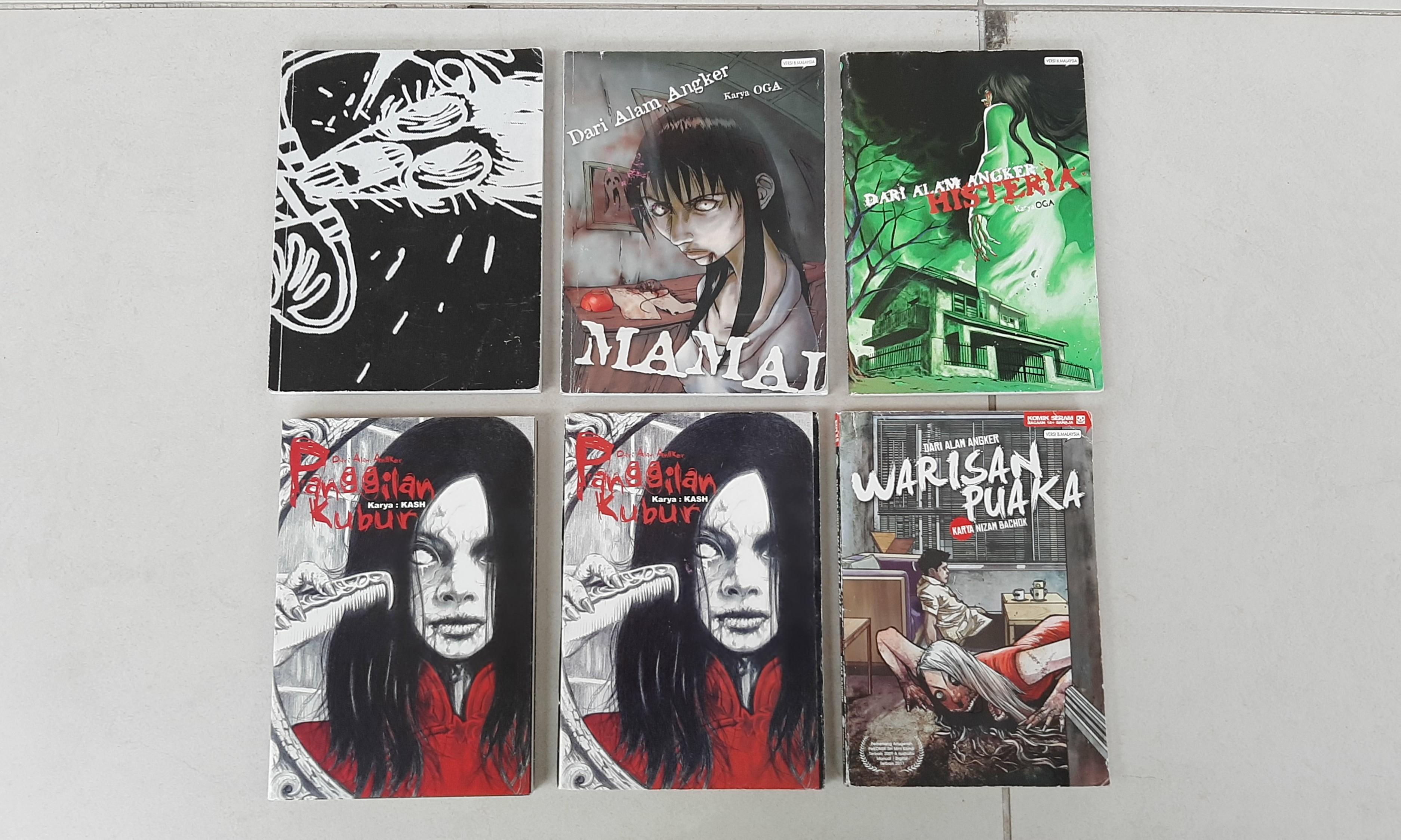 Koleksi Komik Seram Gempak Starz Dari Alam Angker Books Stationery Comics Manga On Carousell
