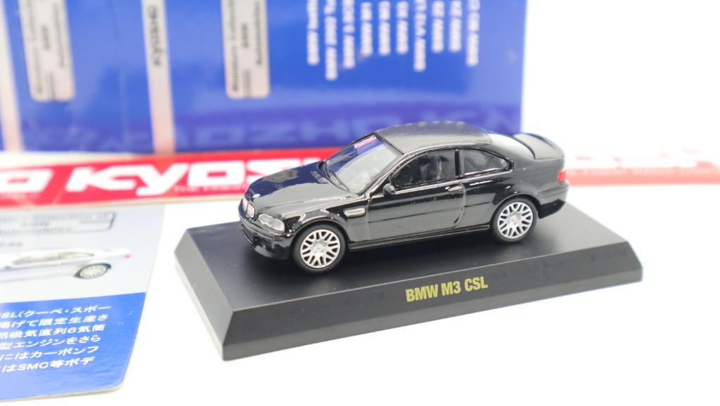 Kyosho 1/64 BMW M3 CSL 2003 SMC Black, 興趣及遊戲, 收藏品及紀念品