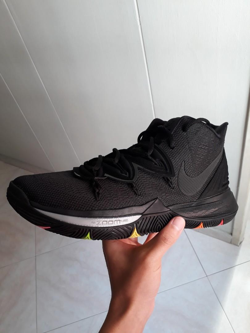 Kyrie 5 Rainbow Soles Men s Fashion Footwear Sneakers on Carousell