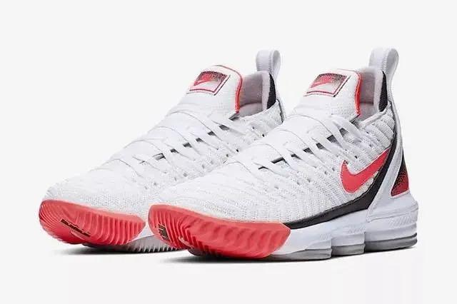 Nike LeBron 16 'White Hot Lava' 籃球鞋 