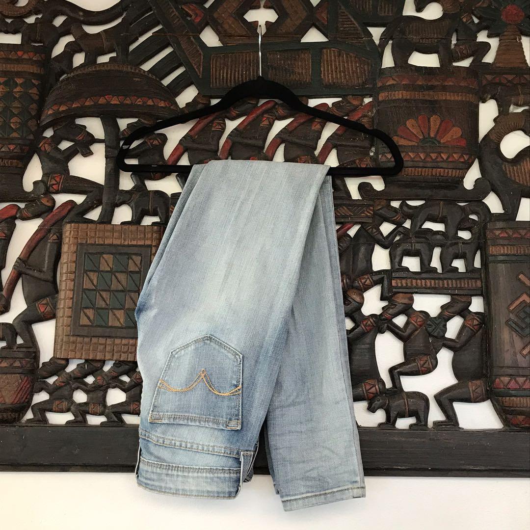 levi's low waist skinny jeans