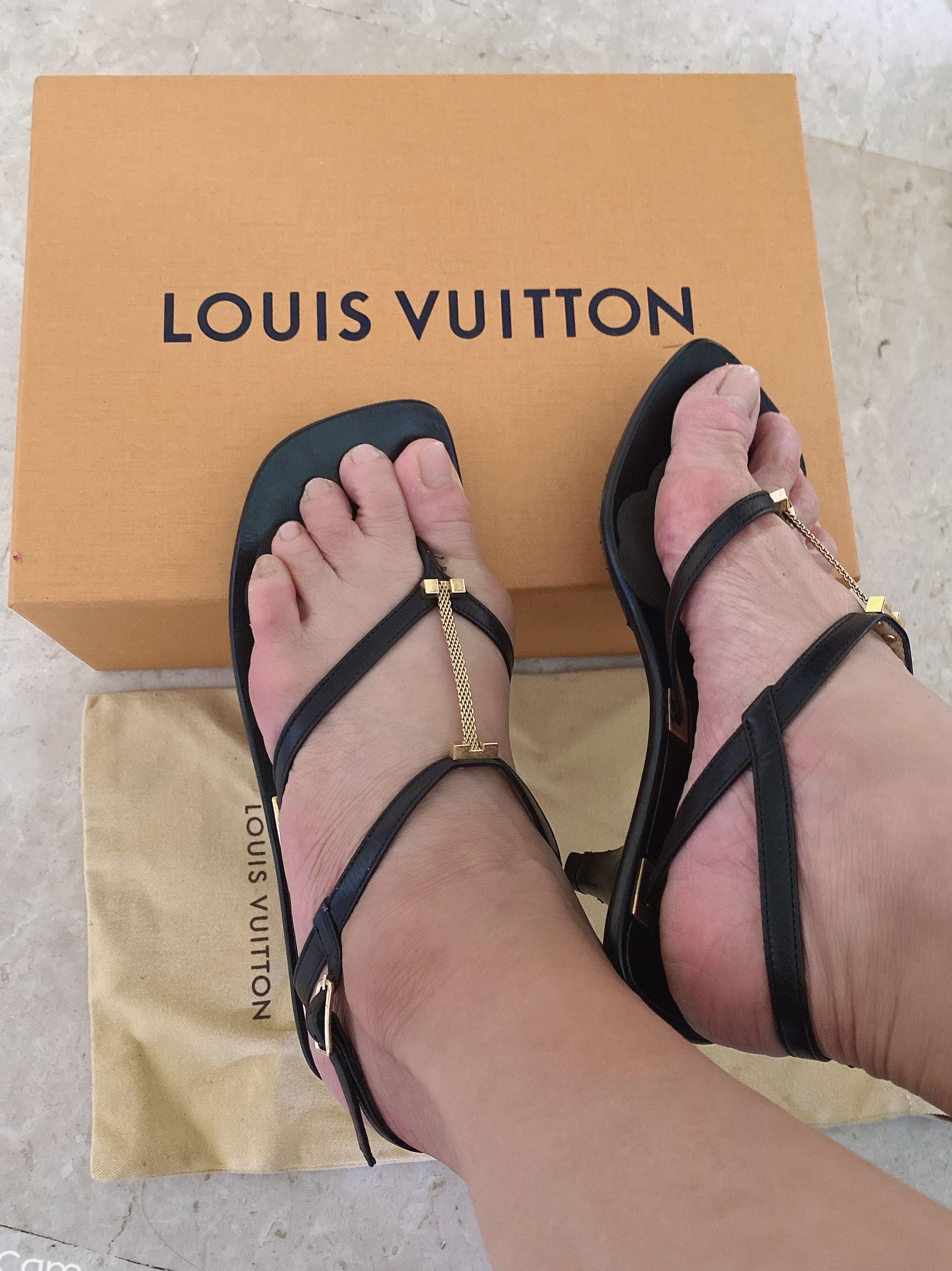 Louis Vuitton authentic Sandals Luxury Sneakers Footwear on Carousell