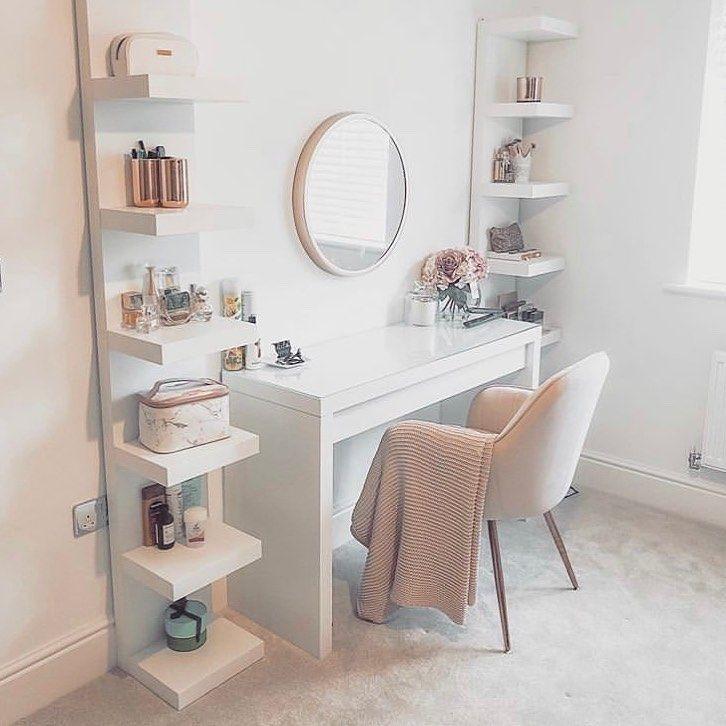Malm Dressing Table And Lack Vertical Shelves Home Furniture Furniture Fixtures Tables Chairs On Carousell Buy dressing table (ड्रेसिंग टेबल) from rs. malm dressing table and lack vertical shelves