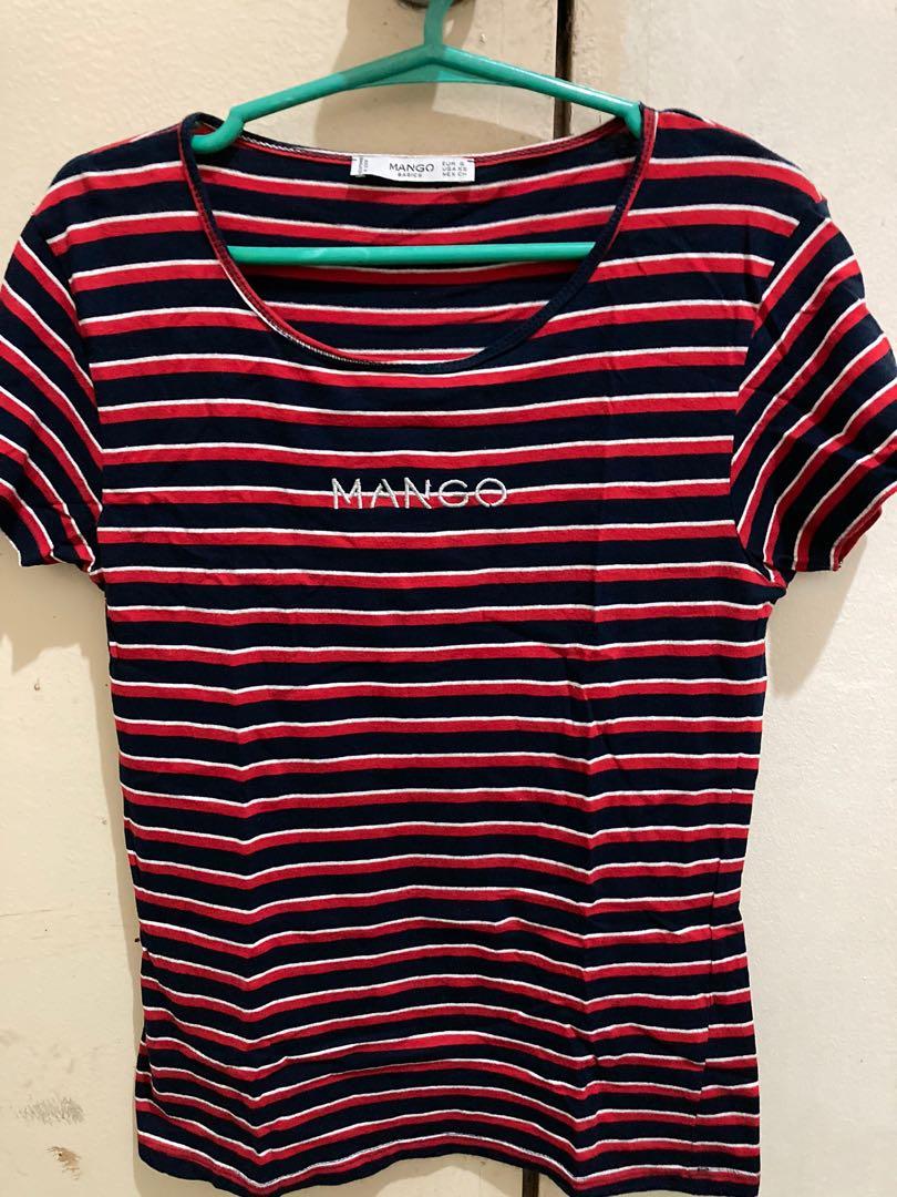 Mango Stripe Shirt (Category: Shirts) located in Santa Rosa. Submitted by laispreloved (Listing ID 1034002480, Image 1). Description: Used only once Decluttering All are authentic. Flaws (if any) are included in the photos. Feel free to msg me if you have further queries. RFS: size is not longer fit in me. .