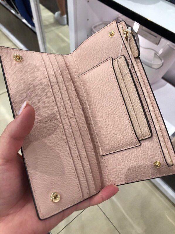 Michael kors large card case deals carryall