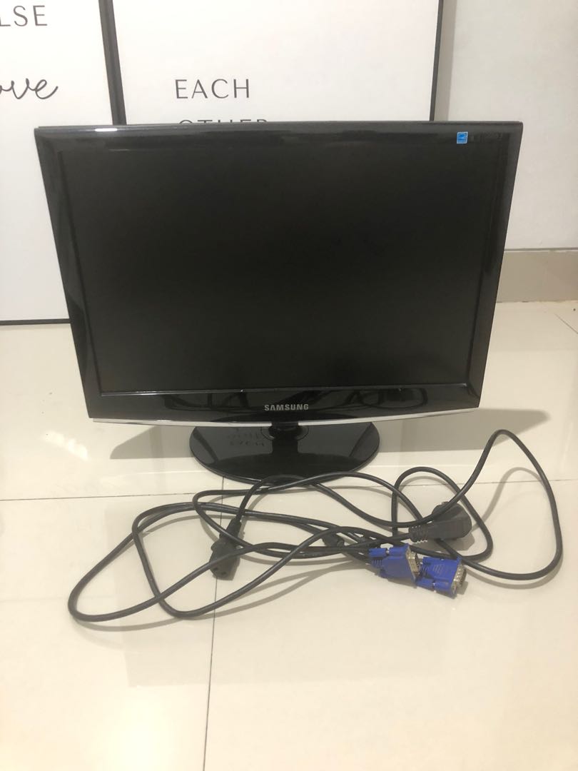 Monitor Samsung 933nw 19 Inch Elektronik Bagian Komputer And Aksesoris Di Carousell 6493