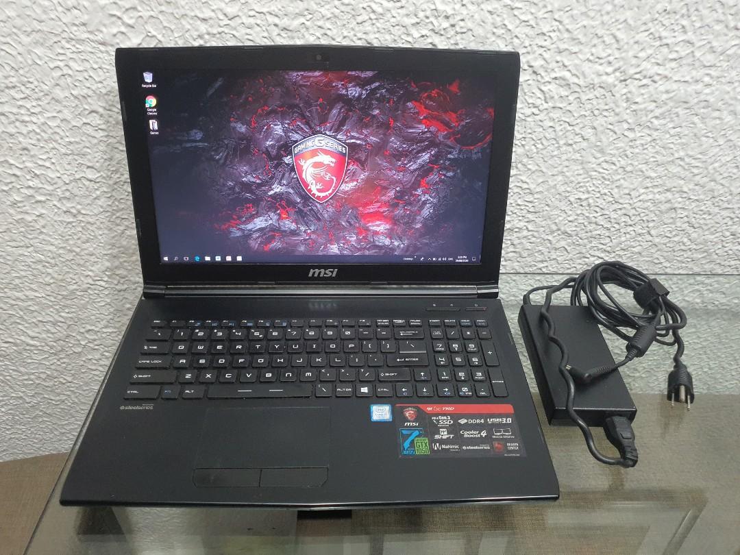 Brighten Smash arch Msi GL62 7RD high End Gaming Laptop, Computers & Tech, Laptops & Notebooks  on Carousell