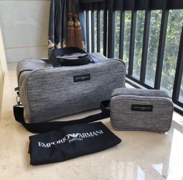 Emporio armani discount travel bag