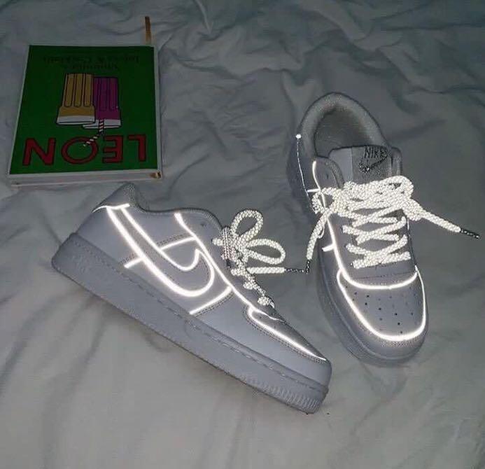 Nike airforce 1 reflective