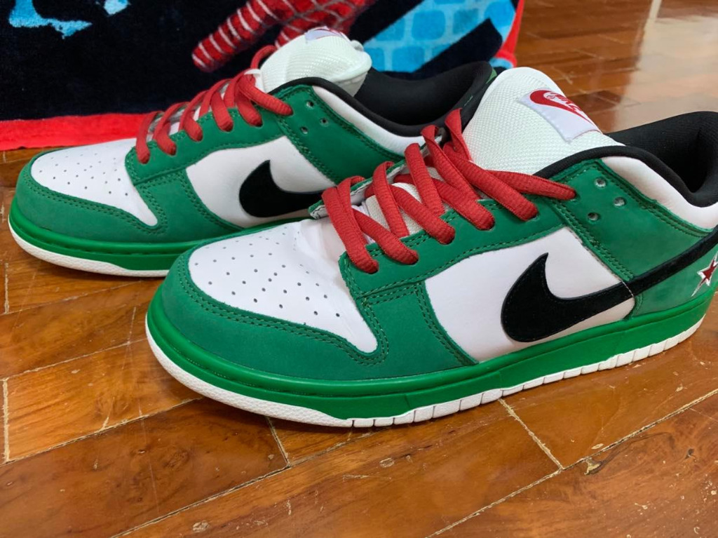 dunk low heineken