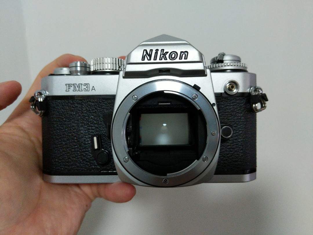 Nikon fm3a, 攝影器材, 鏡頭及裝備- Carousell