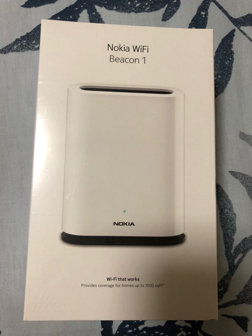Nokia Wifi Extender Beacon 1 Electronics Computer Parts Accessories On Carousell