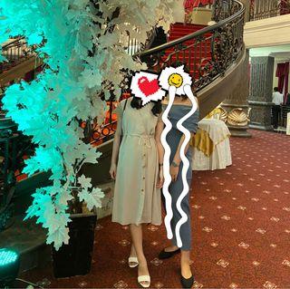 Nude dress