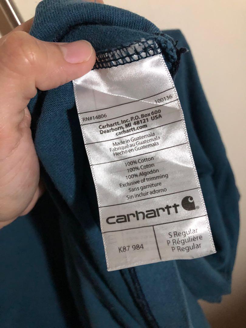 Original Carhartt pocket tee shirt not 