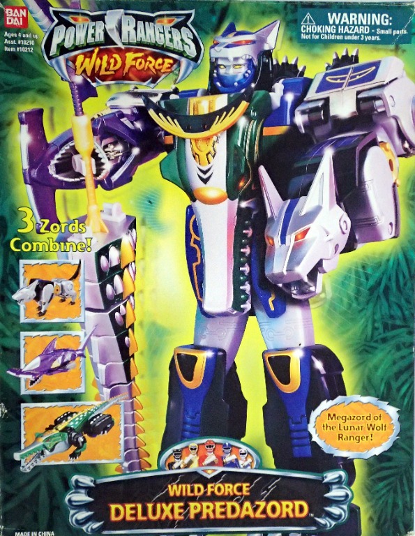 Power rangers wild force toys sale
