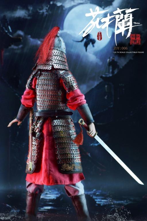 ZOY TOYS 1/6 将軍 花木蘭 DX ZOY006DX ホァ ムーラン Pre-order)ZOY TOYS中園ZOY006D 1/6 孝烈將軍—花木蘭豪華版